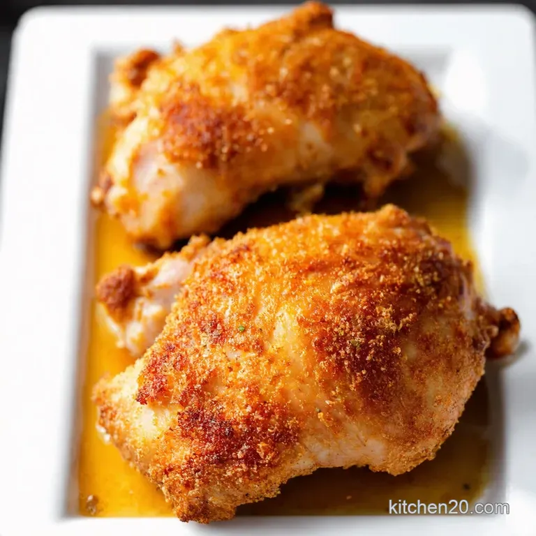 The Ultimate Crispy Baked Chicken Thighs