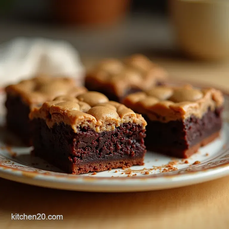 The Ultimate Fudgy Chewy Brookies Brownie Meets Cookie Perfection presentation