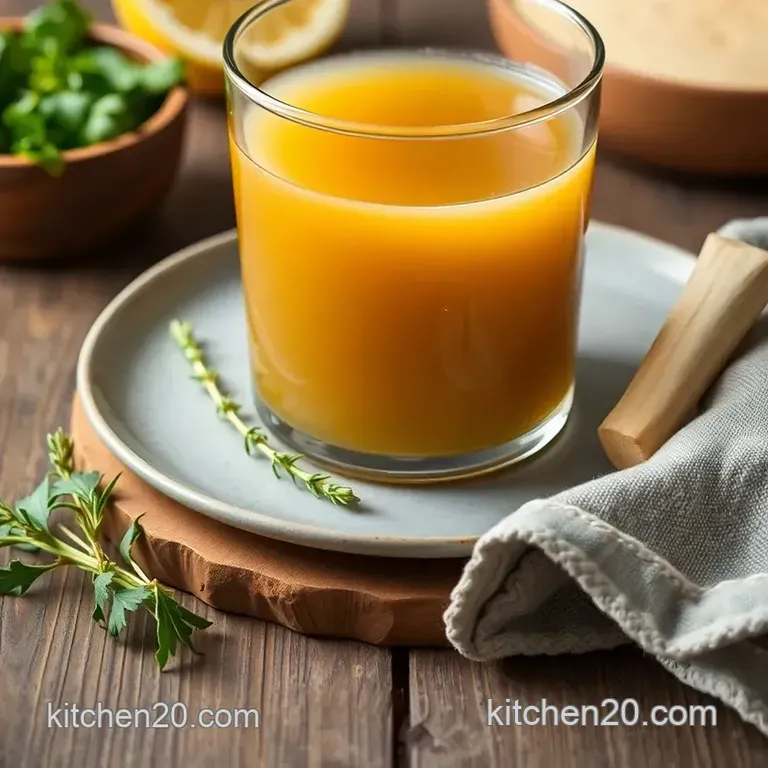 The Ultimate Homemade Bone Broth presentation