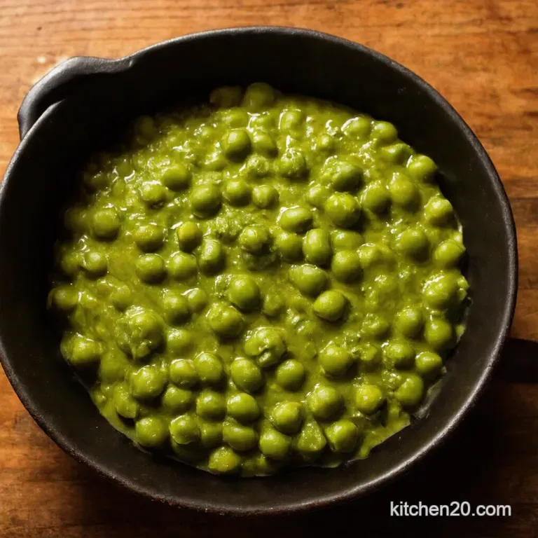 The Ultimate Mushy Peas Pub Grub Perfection presentation