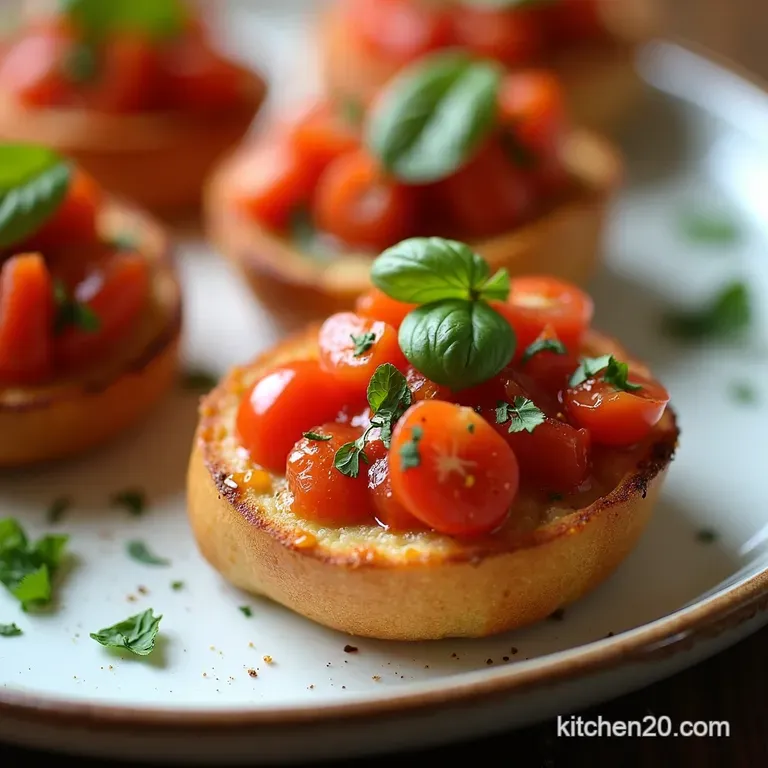 The Ultimate NoFuss SunKissed Bruschetta Dip