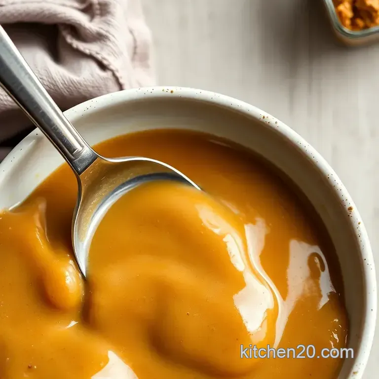 The Ultimate Pan-Dripping Gravy presentation