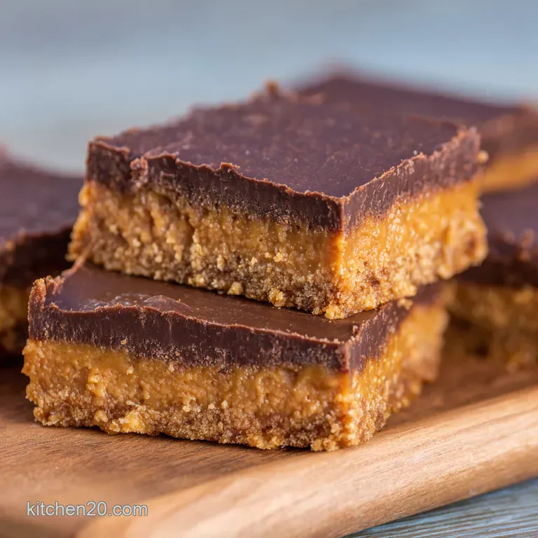 The Ultimate Scotcharoo: Peanut Butter & Butterscotch Dream Bars presentation