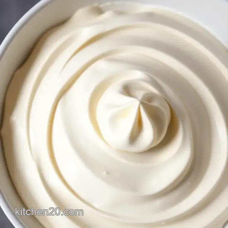 The Ultimate Smooth & Silky American Buttercream Frosting presentation