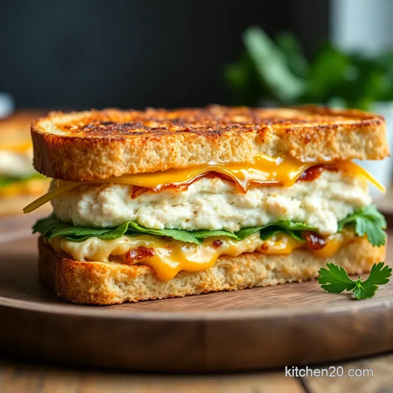 The Ultimate Tuna Melt: Crispy Cheesy Perfection
