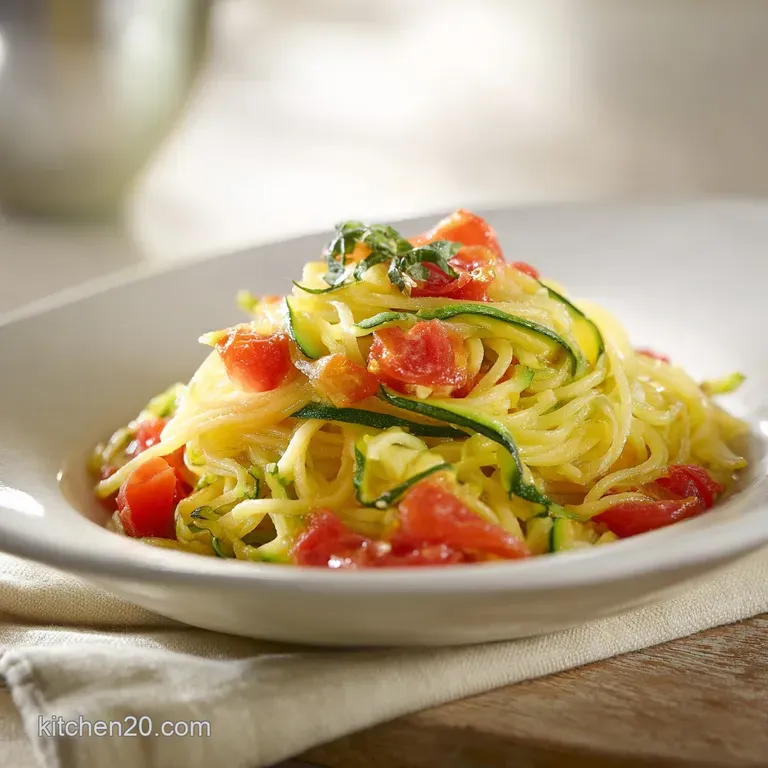 Tomato Zucchini Pasta: Quick Seasonal Meal