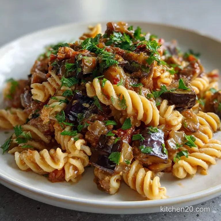 Trofie Alla Norma: Creamy Sicilian Eggplant Pasta Guide presentation