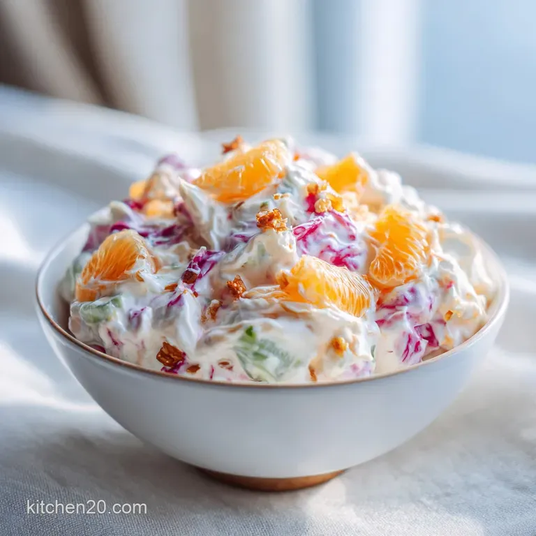 Tropical Watergate Salad: Creamy and Fluffy