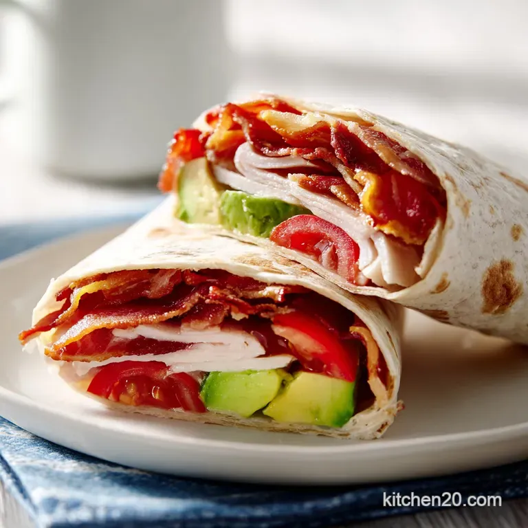 Turkey BLT Wraps: Crispy and Fresh
