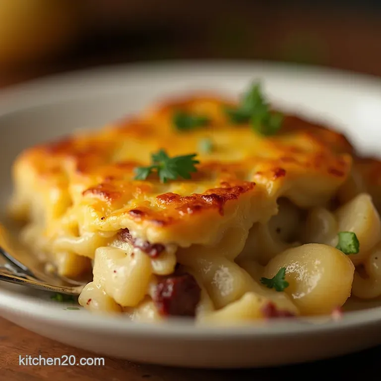 The Sunday Roast Star Truly Decadent Cheesy Potato Gratin presentation