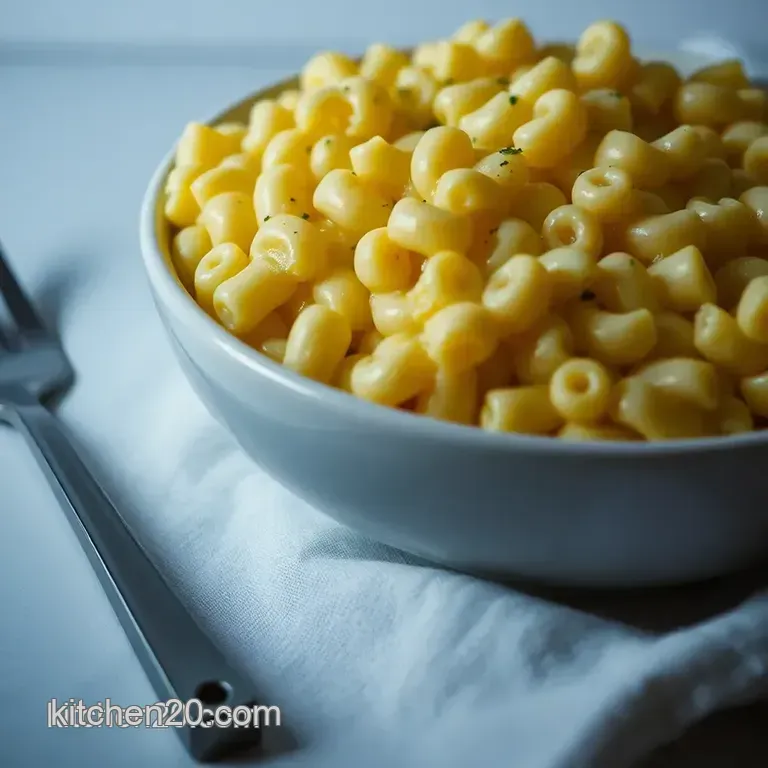 Ultimate Comfort: Simple Mac and Cheese presentation