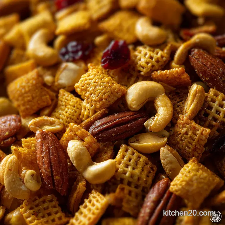 Chex Mix the Chefs Perfected Classic Savoury Snack Mix presentation