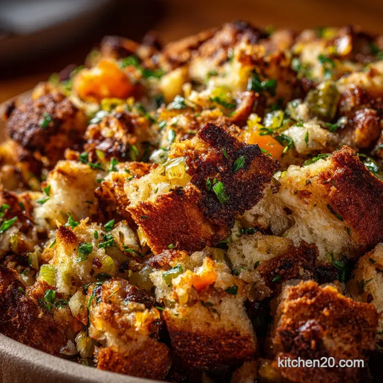 Homemade Stuffing: The Ultimate Sage and Caramelised Onion Recipe