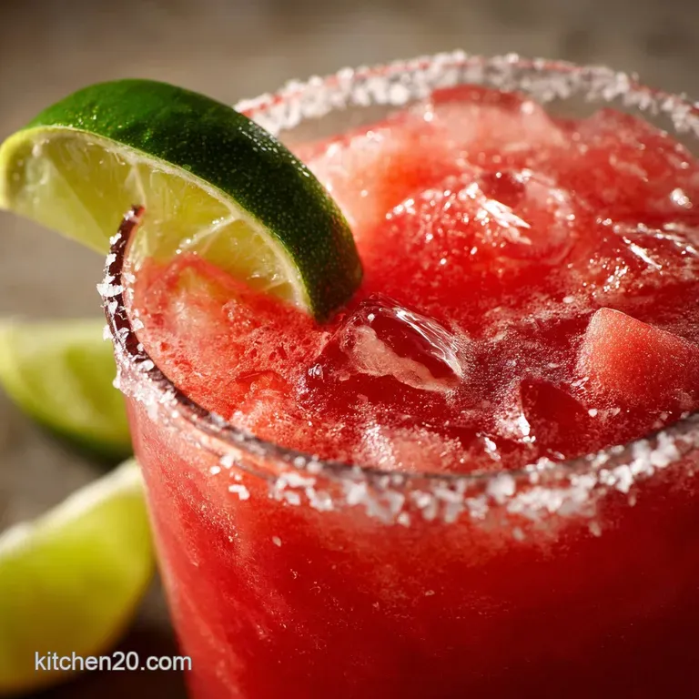 Watermelon Margarita: Ultimate Summertime Sip presentation