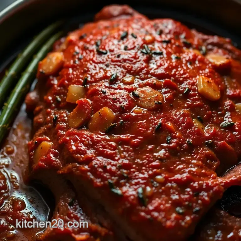 Ultimate Slow-Cooked Wagyu Brisket presentation