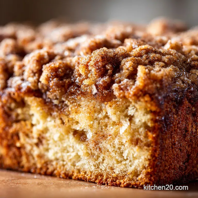 Coffee Cake: The Ultimate Sour Cream Crumb Recipe