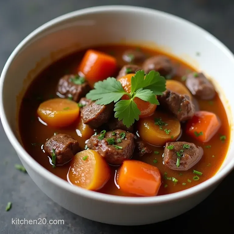 The Ultimate Winter Warmer DeepFlavoured Classic Beef Stew