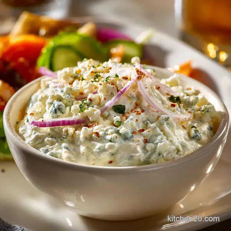 Keto Blue Cheese Dressing: Ultra-Creamy 10-Minute Low Carb Sauce