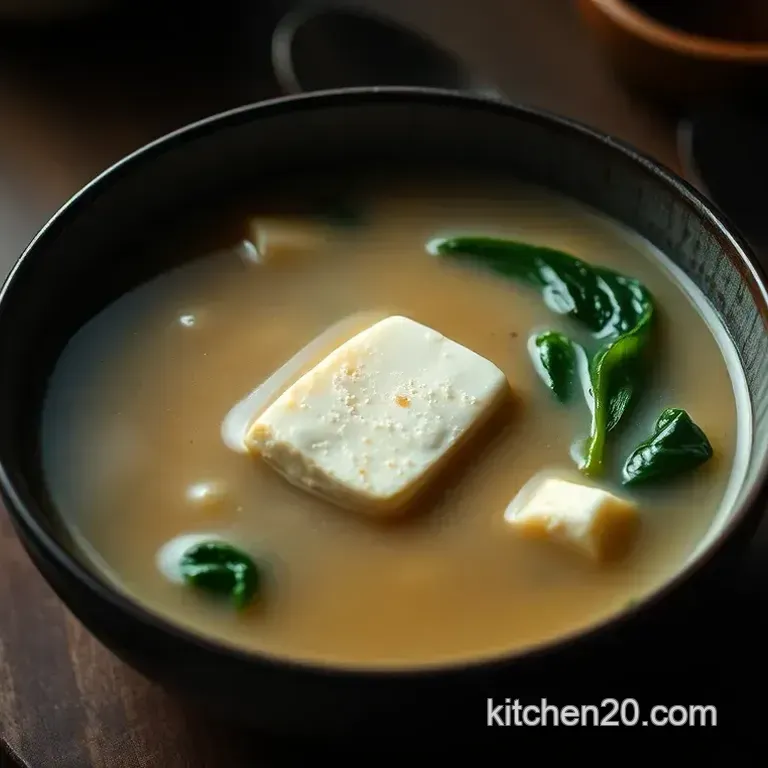 Umami Delight: Authentic Miso Soup