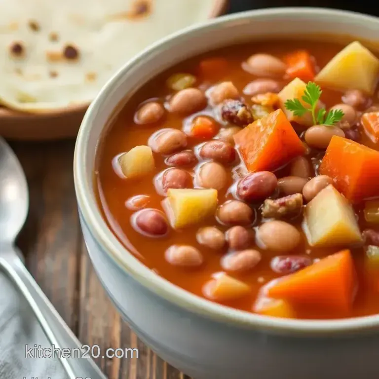 Upstate Pennsylvania Bean Soup presentation