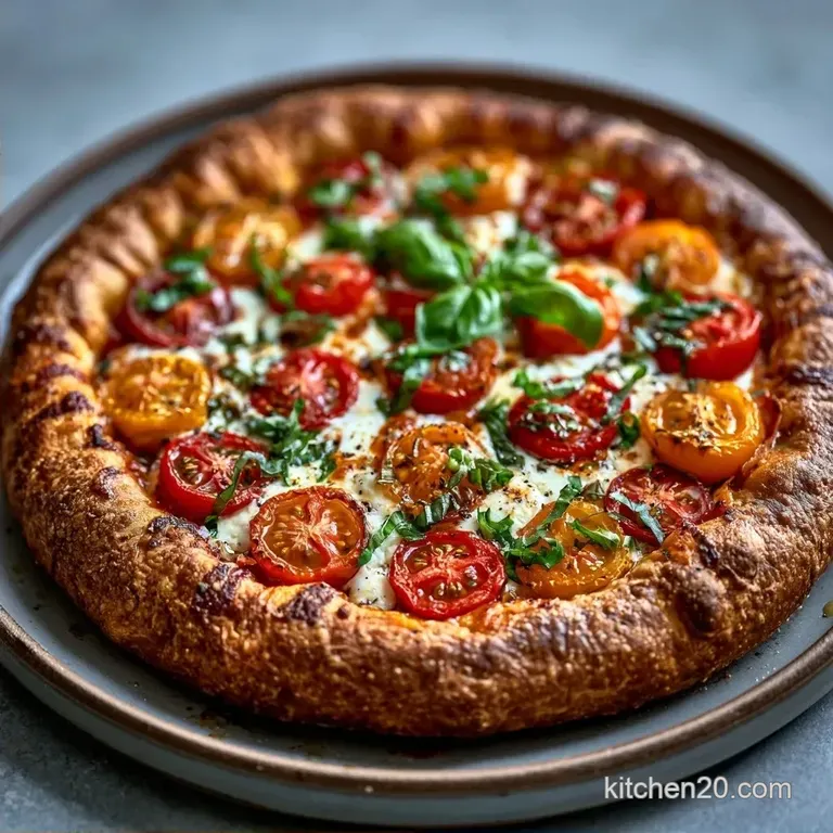 Vegetarian Tomato Basil Galette: Crisp and Flaky