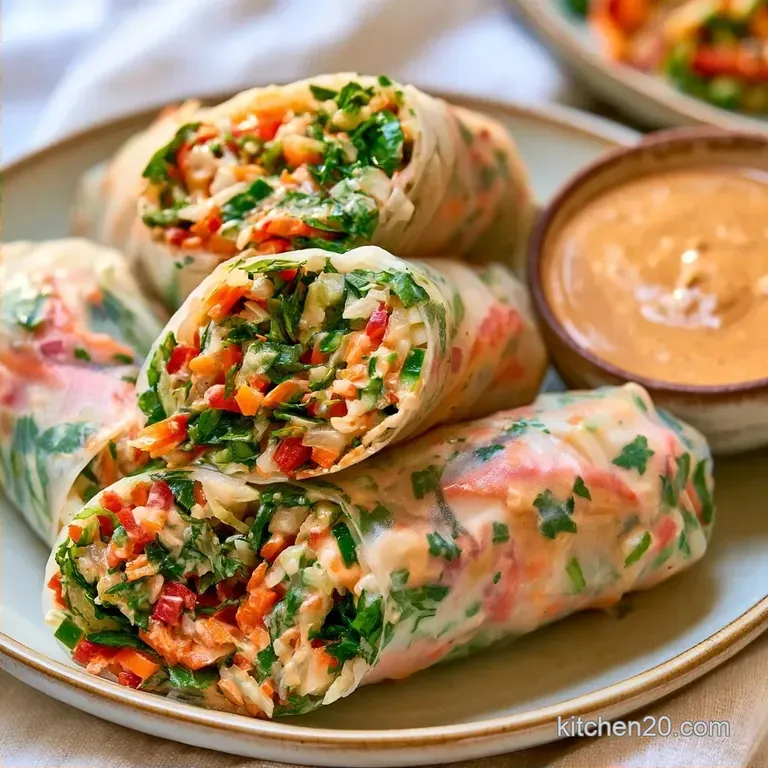 Veggie Summer Rolls with Tofu