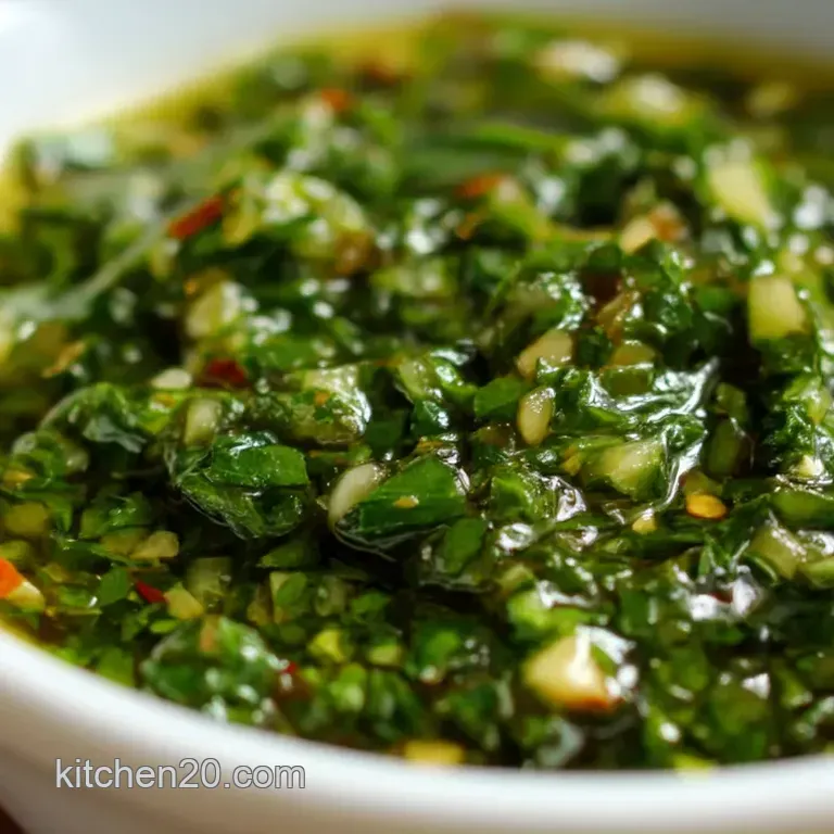 Vibrant Italian Salsa Verde