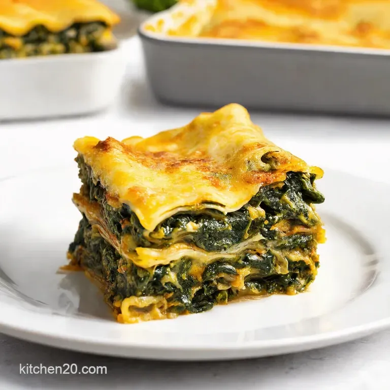 Vibrant Spinach and Ricotta Lasagna Popeyes Paradise