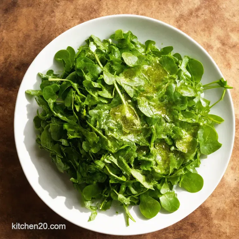 Watercress Salad with LemonDijon Vinaigrette