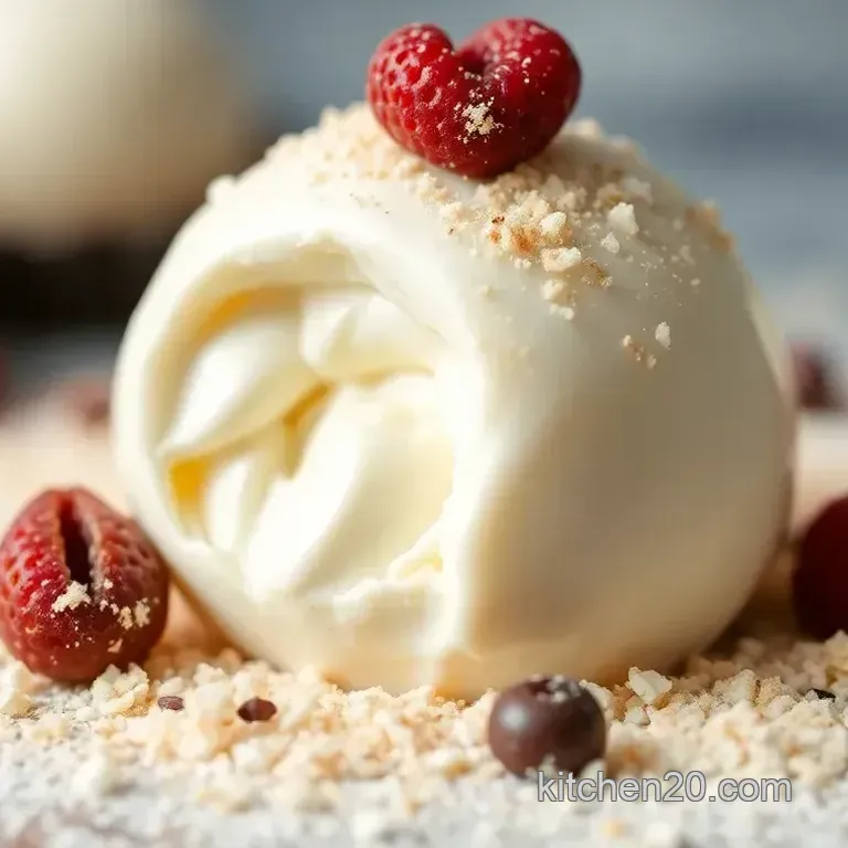 White Soft Spherical Dessert Filled Cream: 7 Irresistible Tips to Create Perfect Chocolate Spheres