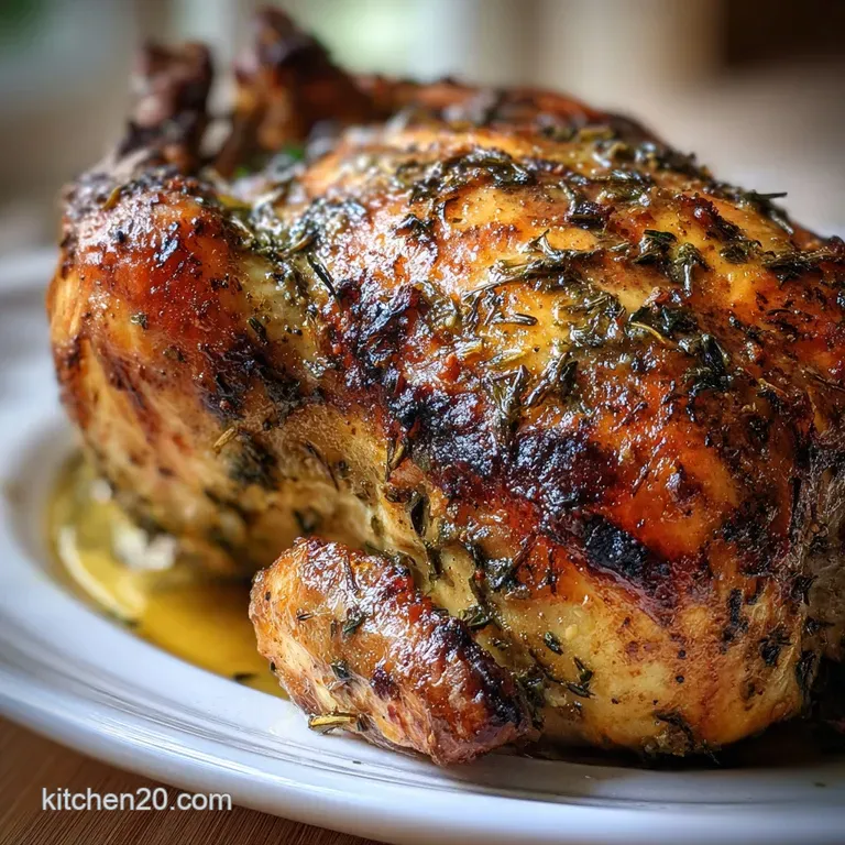 Perfectly plated roasted chicken breast with crisp skin, served with vibrant, tender roasted root vegetables.