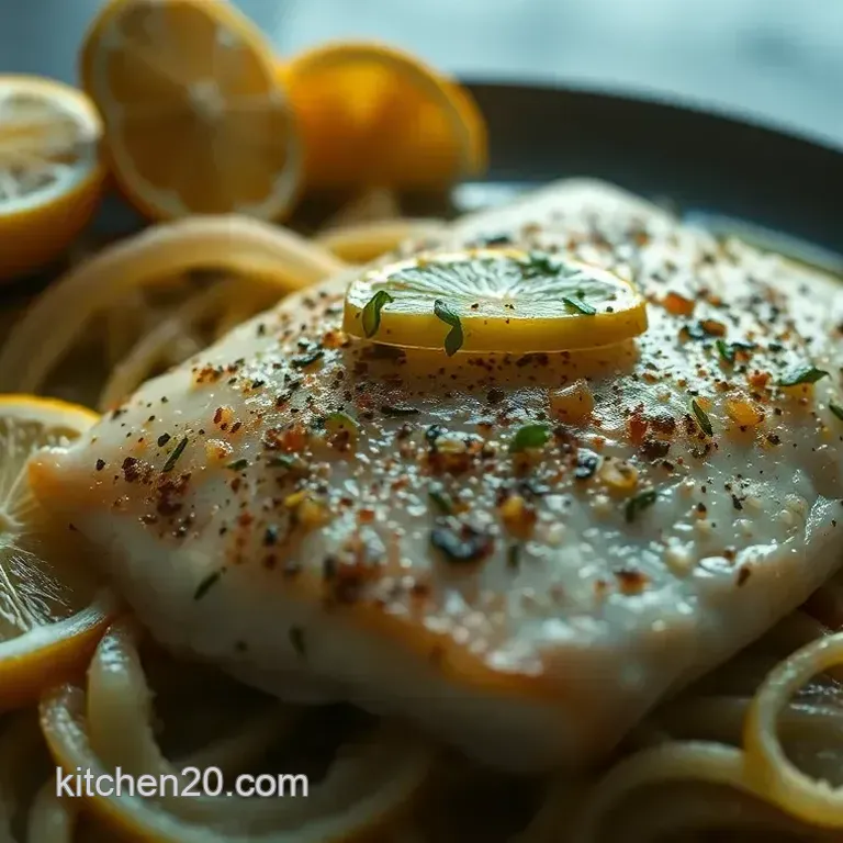 Zesty Baked Lemon Herb Tilapia