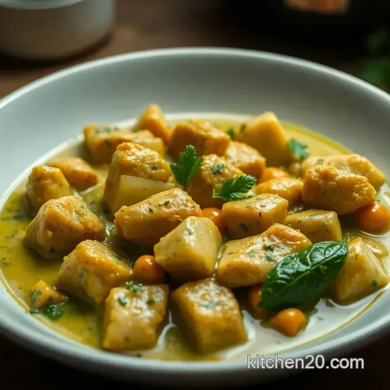 Easy & Zesty Green Curry Chicken: A Flavourful Thai Delight