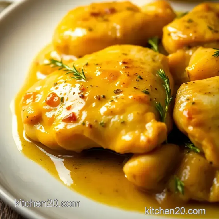 Zesty Lemon Herb Chicken presentation