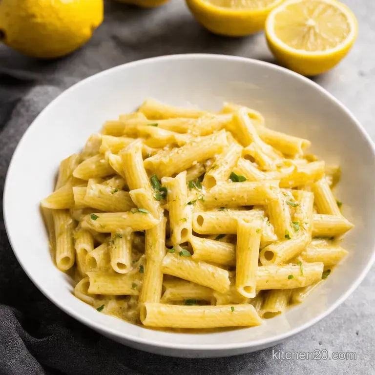 Zesty Sunshine Perfect Pasta al Limone