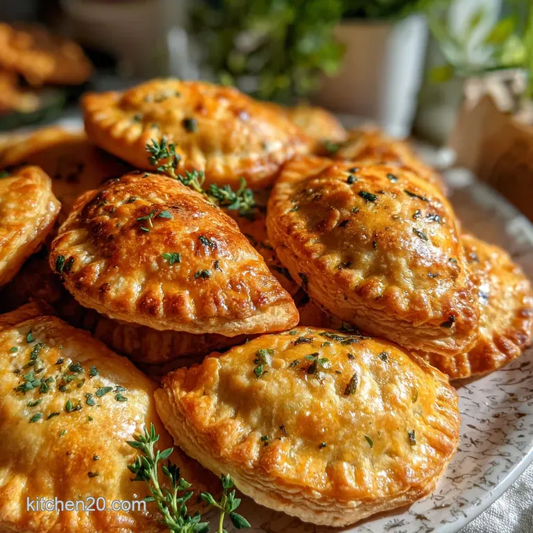 Artfully arranged picnic plate: layered pastry, petite savory pie, and vibrant skewer create a delightful symphony of text...