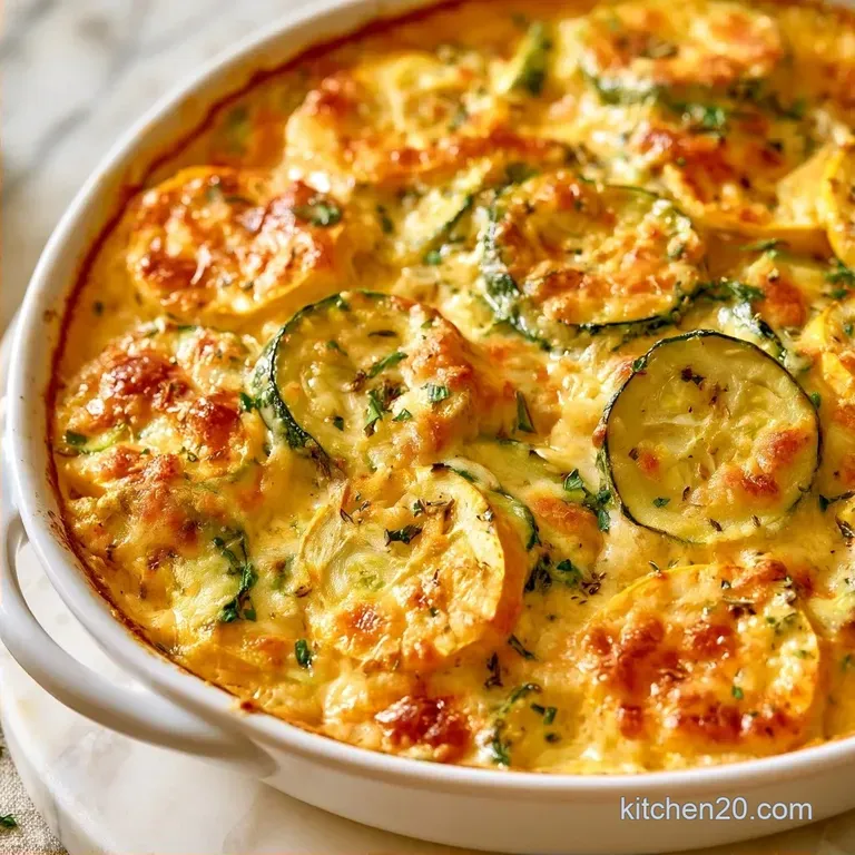 Old Fashioned Zucchini Squash Casserole